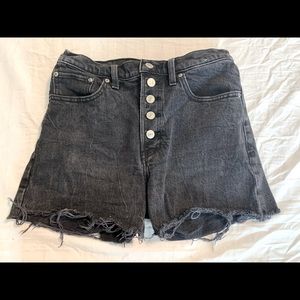 Abercrombie and Fitch high rise curve mom jeans